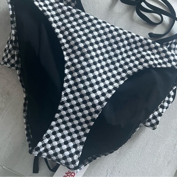 {Solid & Striped} Brand New Baby Gingham Jacquard One Piece - Picture 10 of 11